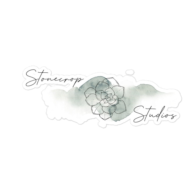 Bubble-free stickers